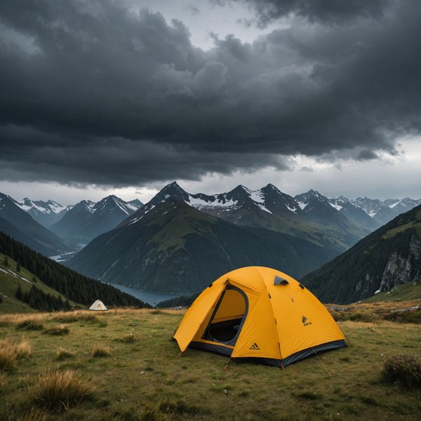 Comment choisir une tente résistante aux tempêtes pour un camping en région de collines?